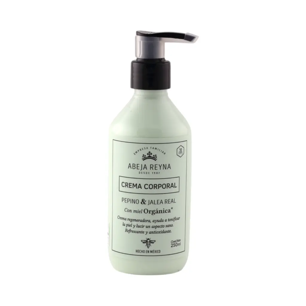 [7502281600717] Crema corporal de pepino 250ml ABEJA REYNA