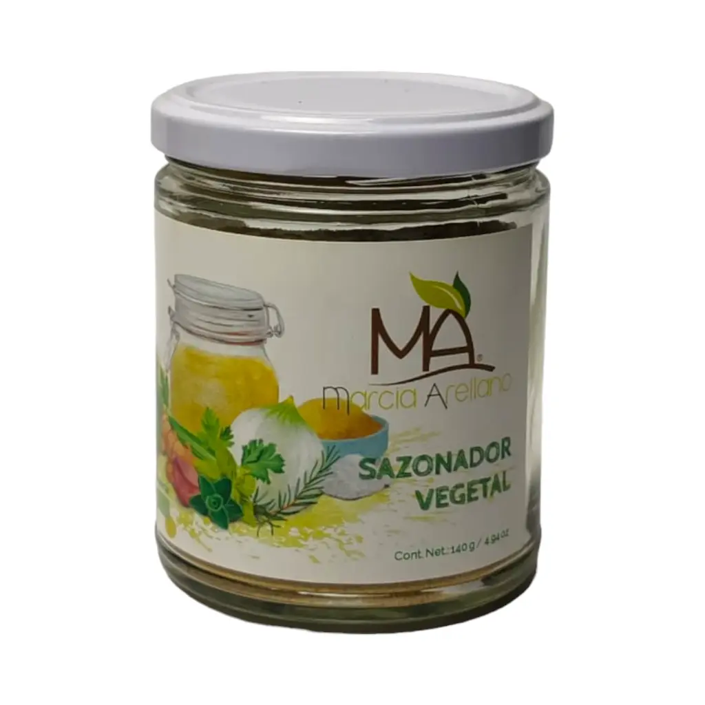 Sazonador vegetal 140gr MARCIA ARELLANO