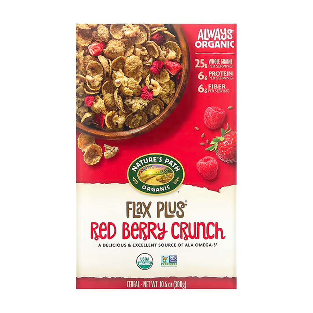 Cereal Flax Plus Red Berry Crunch 300gr NATURE'S PATH