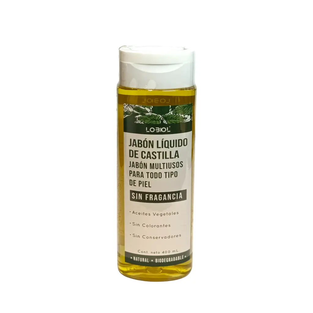 Jabón líquido de Castilla neutro 400ml LOBIOL