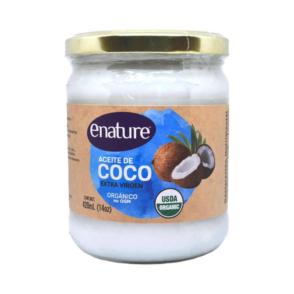 Aceite de coco extra virgen 420gr E-NATURE