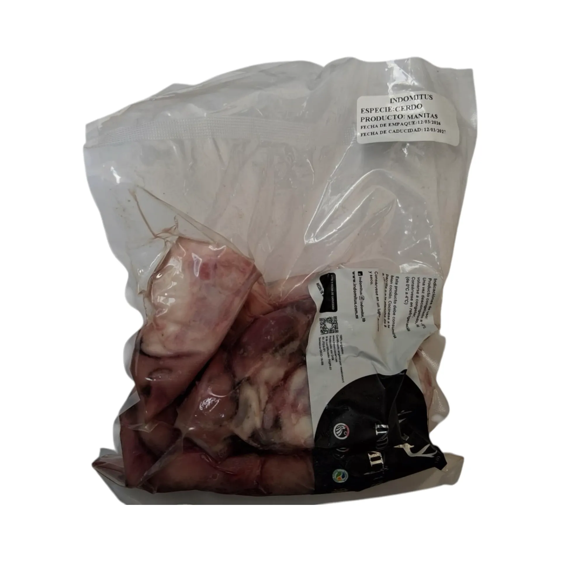Manitas de cerdo kg INDOMITUS