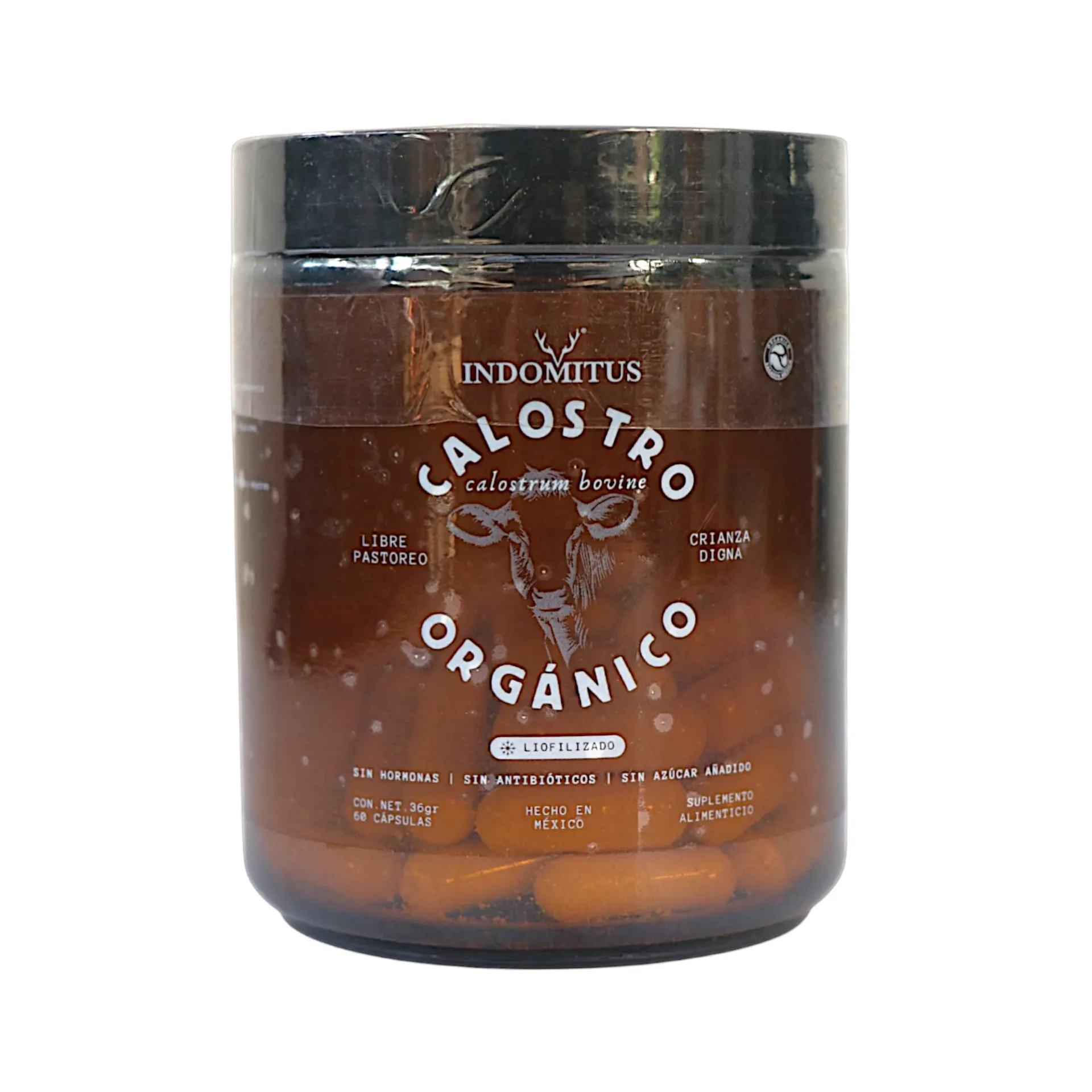 Calostro en cápsulas 60pz INDOMITUS