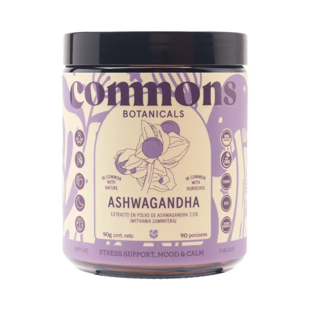 Ashwagandha en cápsulas 120pz COMMONS