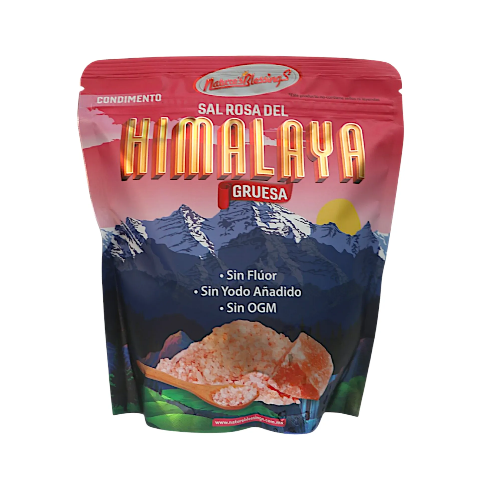 Sal rosa del Himalaya gruesa NATURE´S BLESSINGS