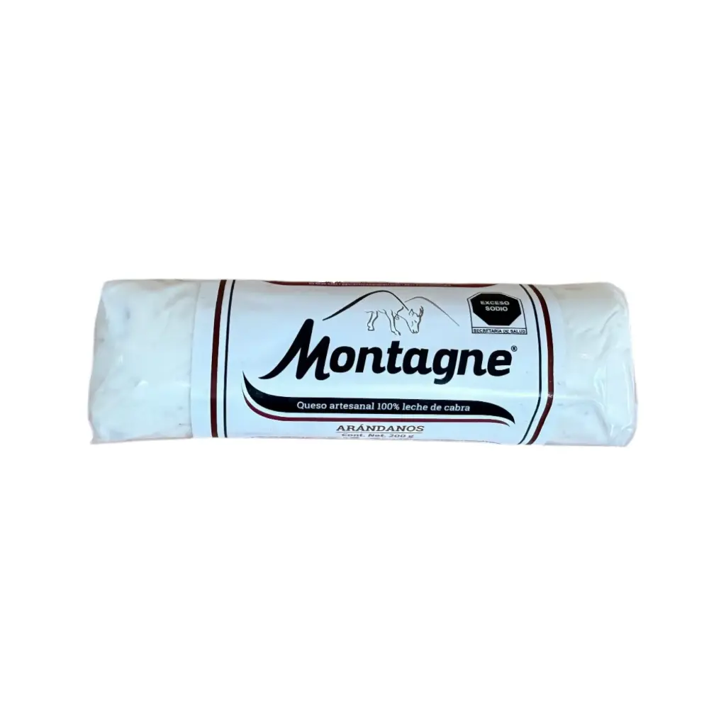 [7503024388060] Queso de cabra con arándano 200gr MONTAGNE