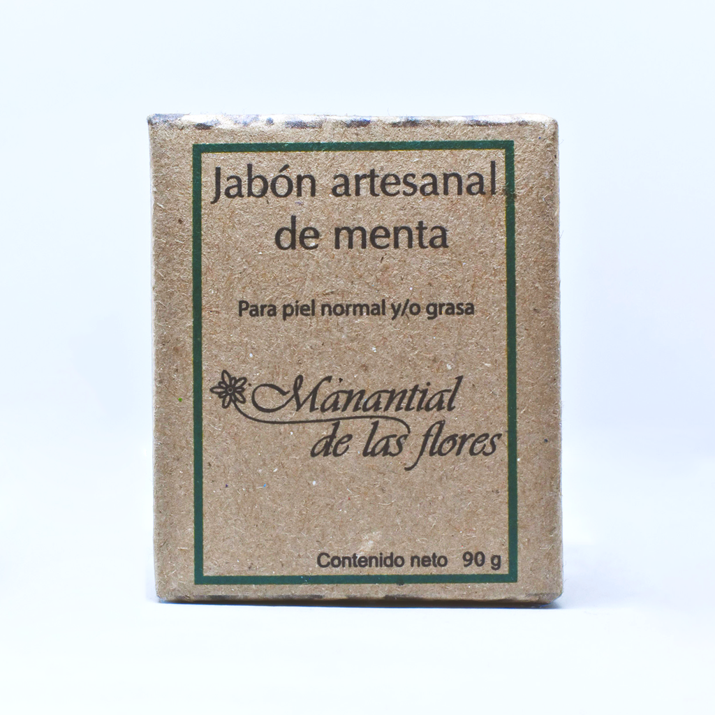 Jabón de menta 90gr MANANTIAL DE LAS FLORES