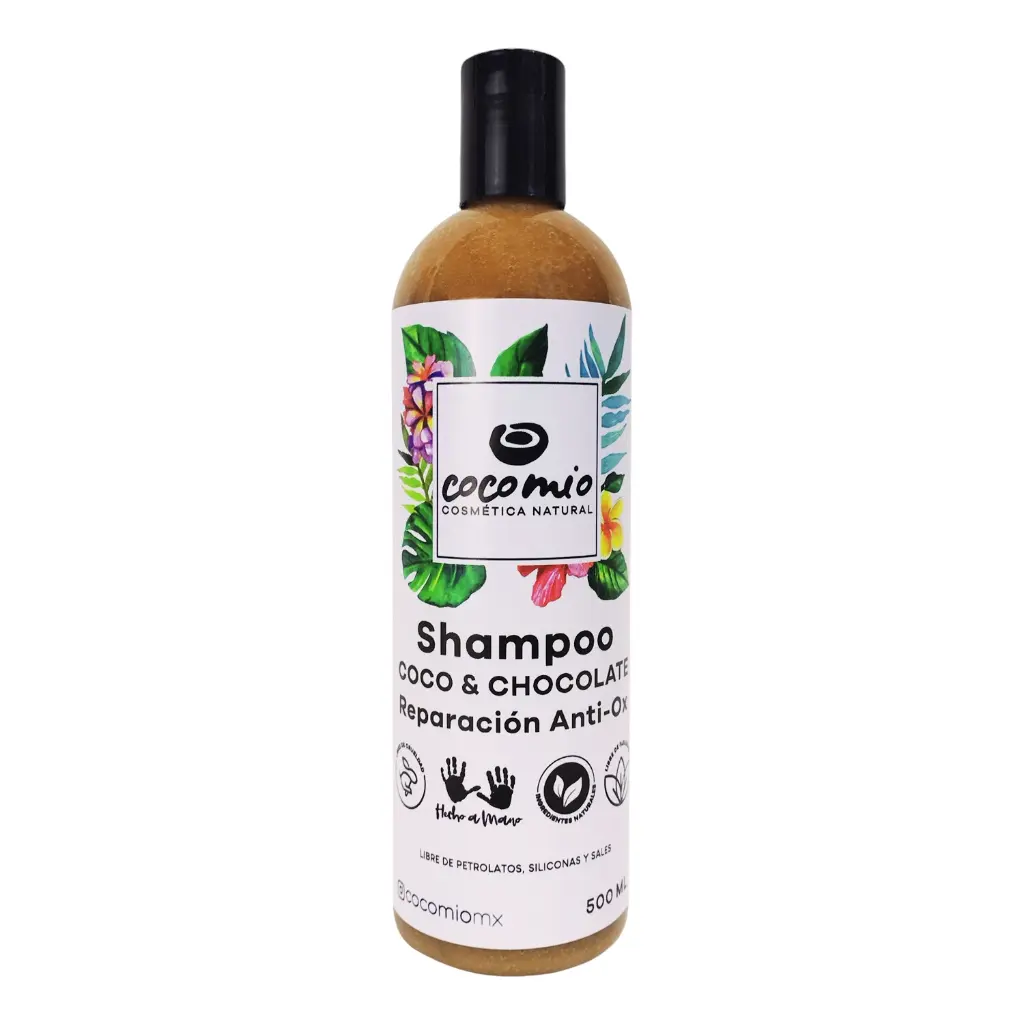 Shampoo de coco y chocolate 500ml COCOMIO