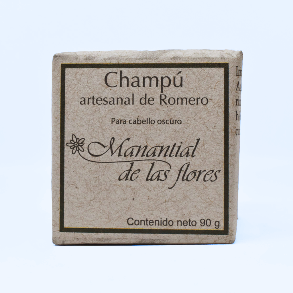 Champú en barra de romero 90gr MANANTIAL DE LAS FLORES