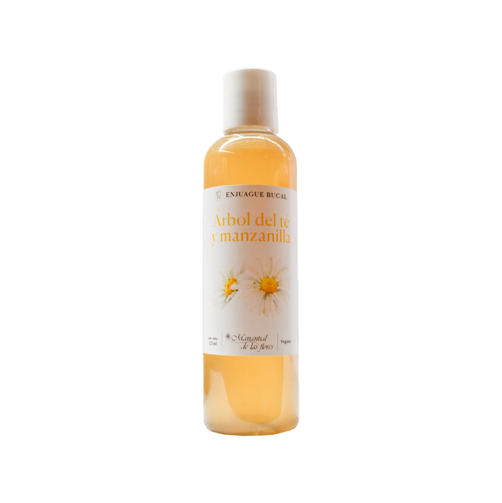 Enjuague bucal de árbol del té 125ml MANANTIAL DE LAS FLORES