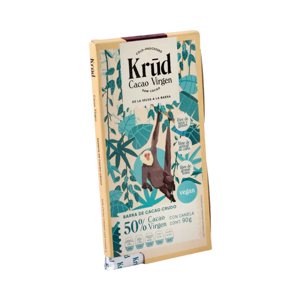 [7503028645022] Barra de chocolate 50% cacao 90gr KRUD