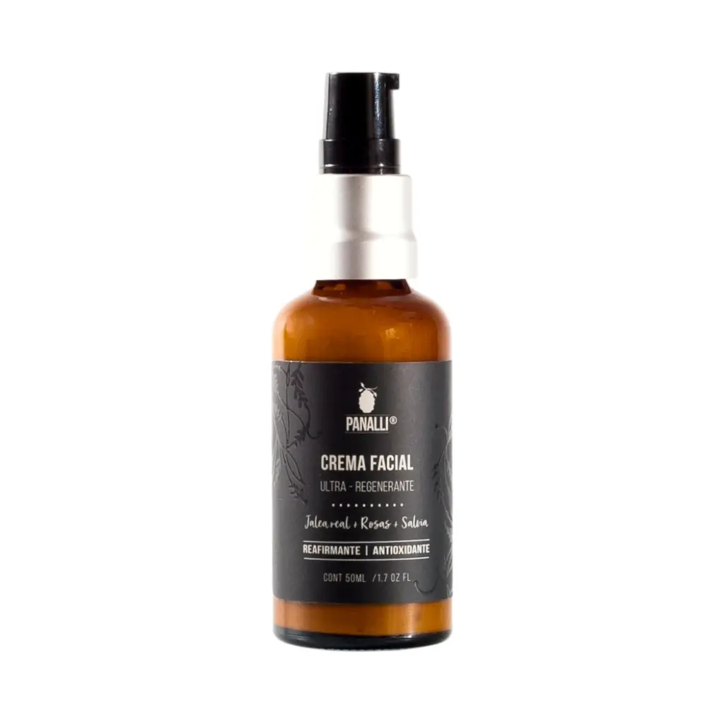 Crema facial ultra-regenerante jalea real + rosas + salvia 50ml PANALLI