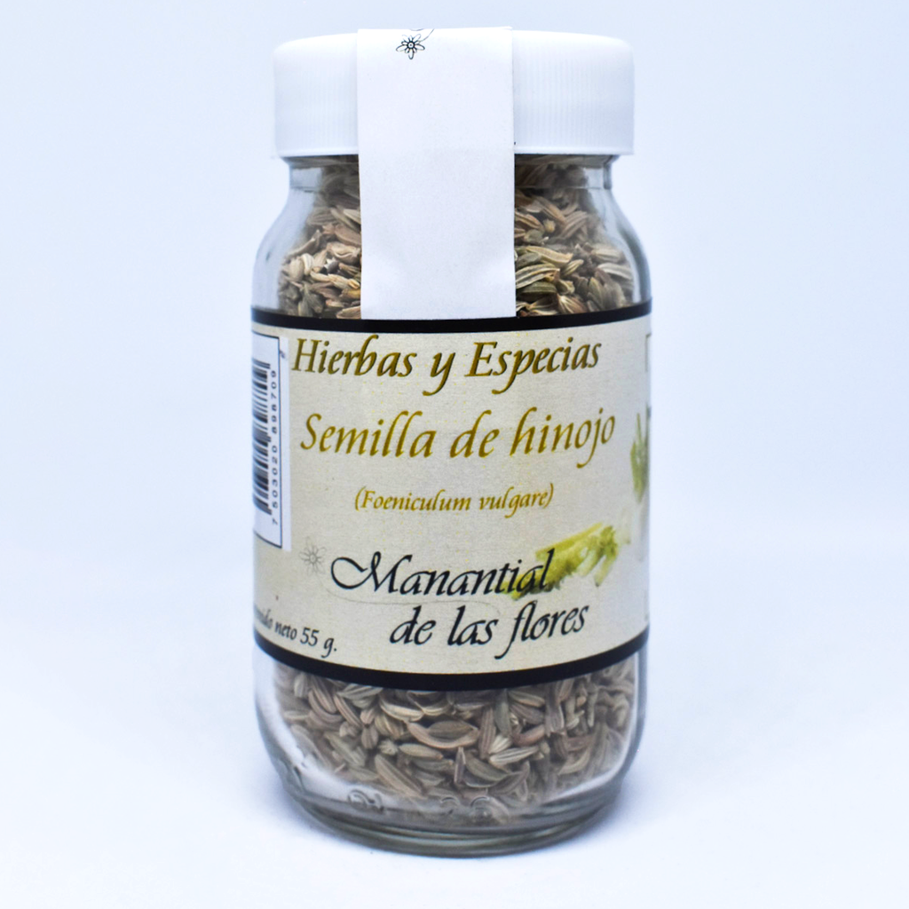 Especias de semilla de hinojo 55gr MANANTIAL DE LAS FLORES