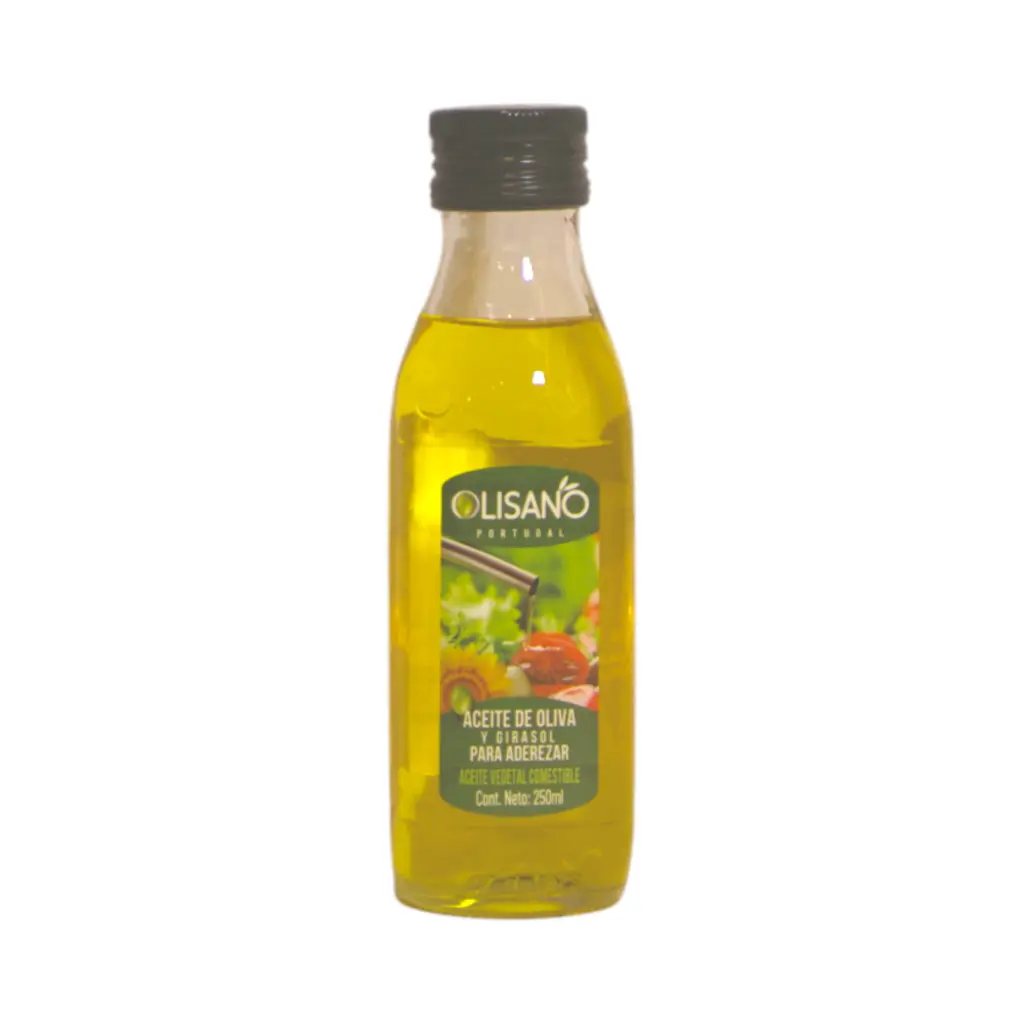 Aceite de olivo y girasol para aderezar 250ml OLISANO