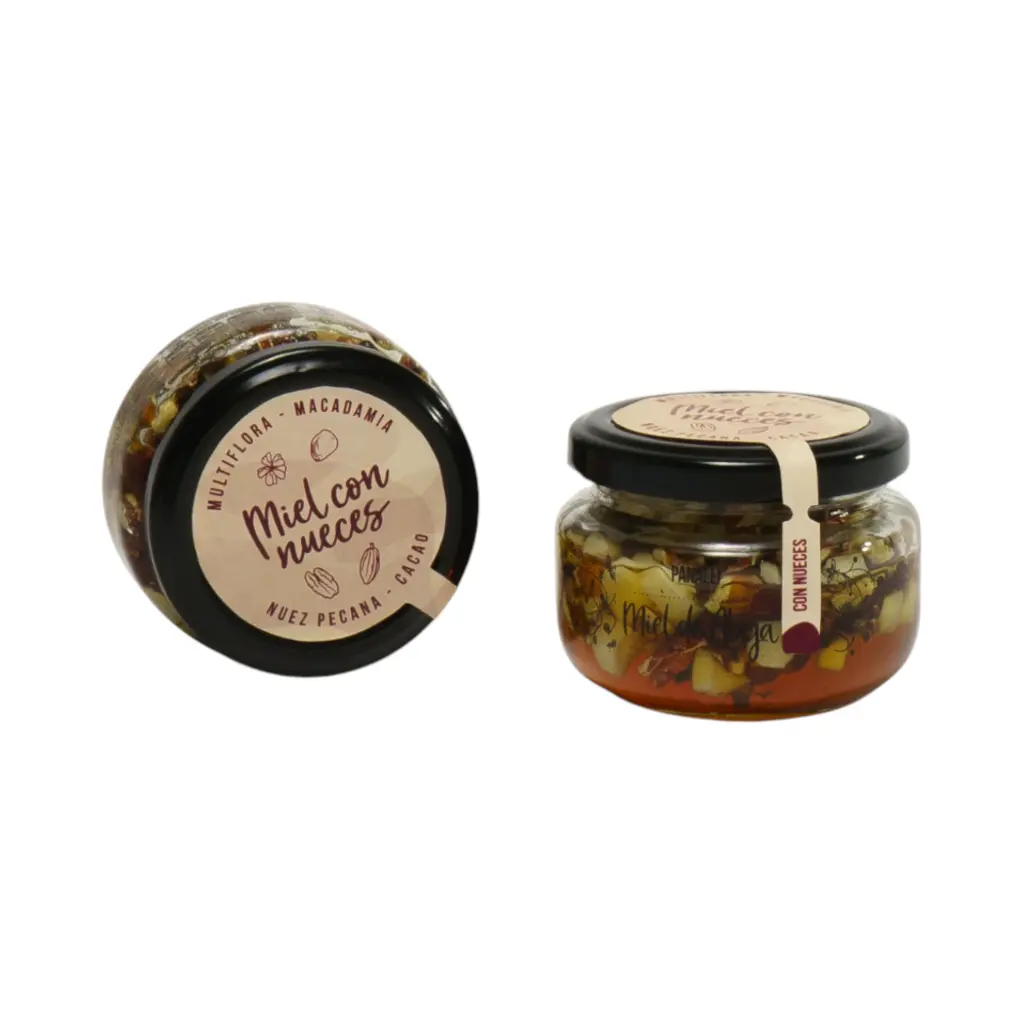 Miel con nueces y cacao 150gr PANALLI