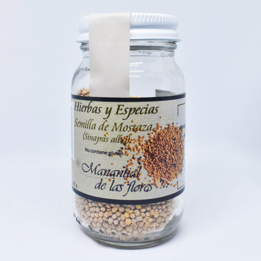 [7503020898716] Especias de semilla de mostaza 55gr MANANTIAL DE LAS FLORES