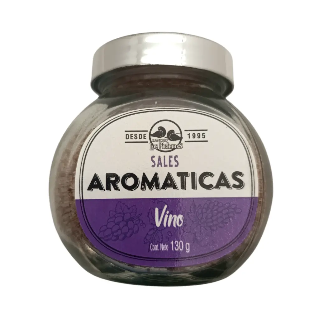 [SAV-F-010] Sal aromática de vino 130gr LOS PICHONES