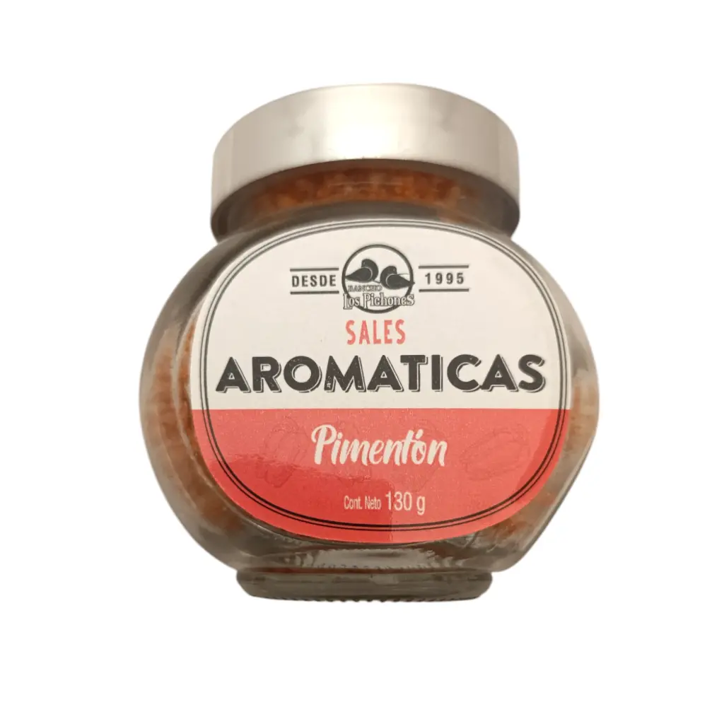 [SAP-F-014] Sal aromática de pimentón 130gr LOS PICHONES