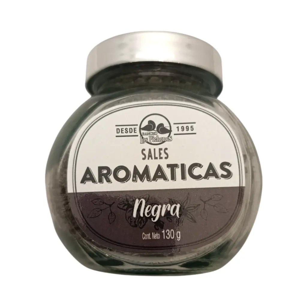 Sal aromática negra 130gr LOS PICHONES