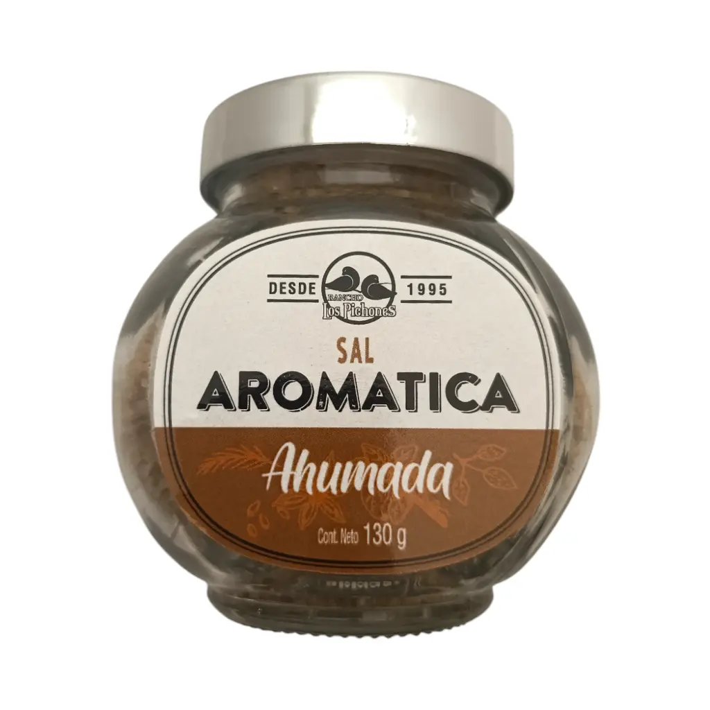 Sal aromática ahumada 130gr LOS PICHONES
