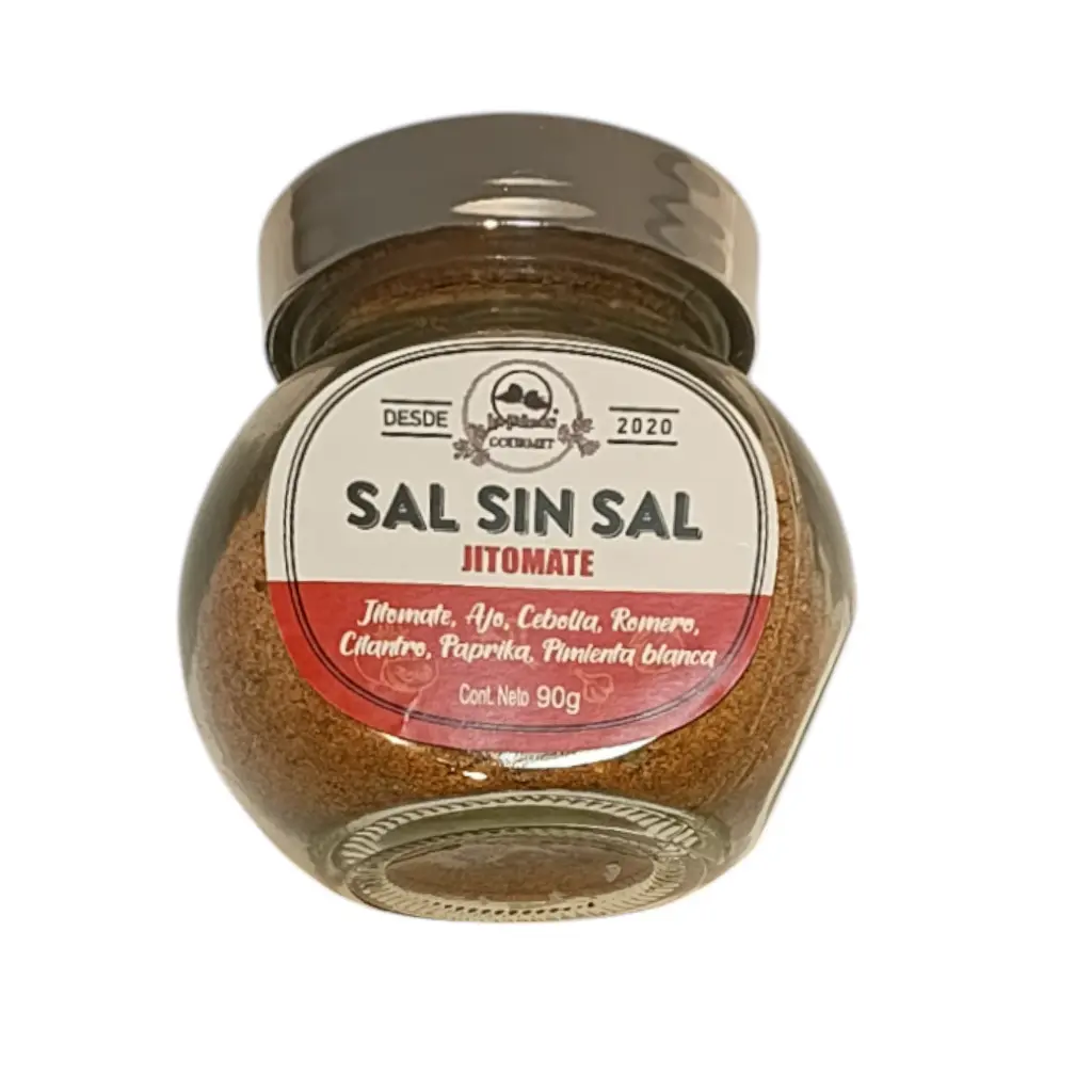 Mezcla de verduras y especias sin sal de jitomate 90gr LOS PICHONES