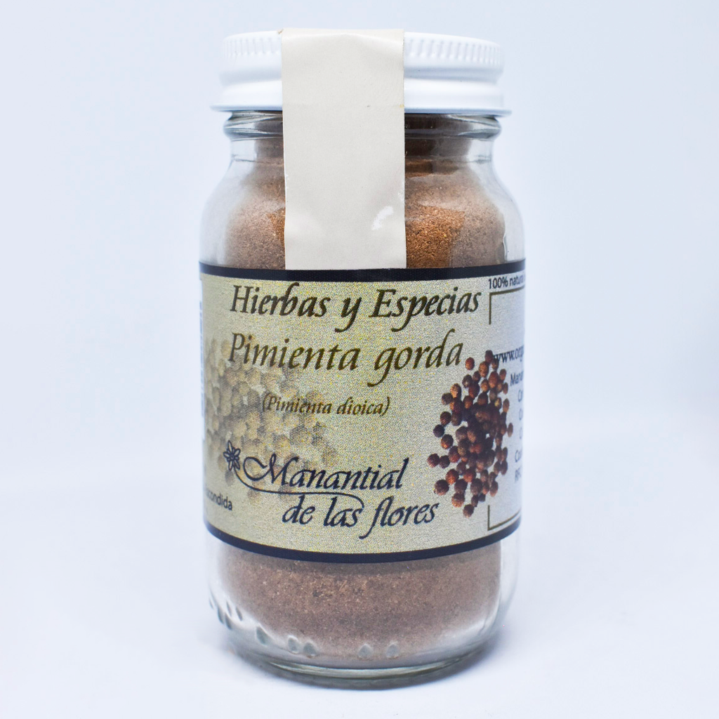 Pimienta gorda molida 55gr MANANTIAL DE LAS FLORES