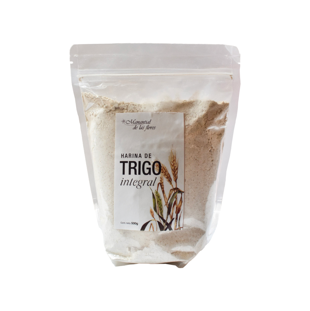 Harina integral de trigo 500gr MANANTIAL DE LAS FLORES