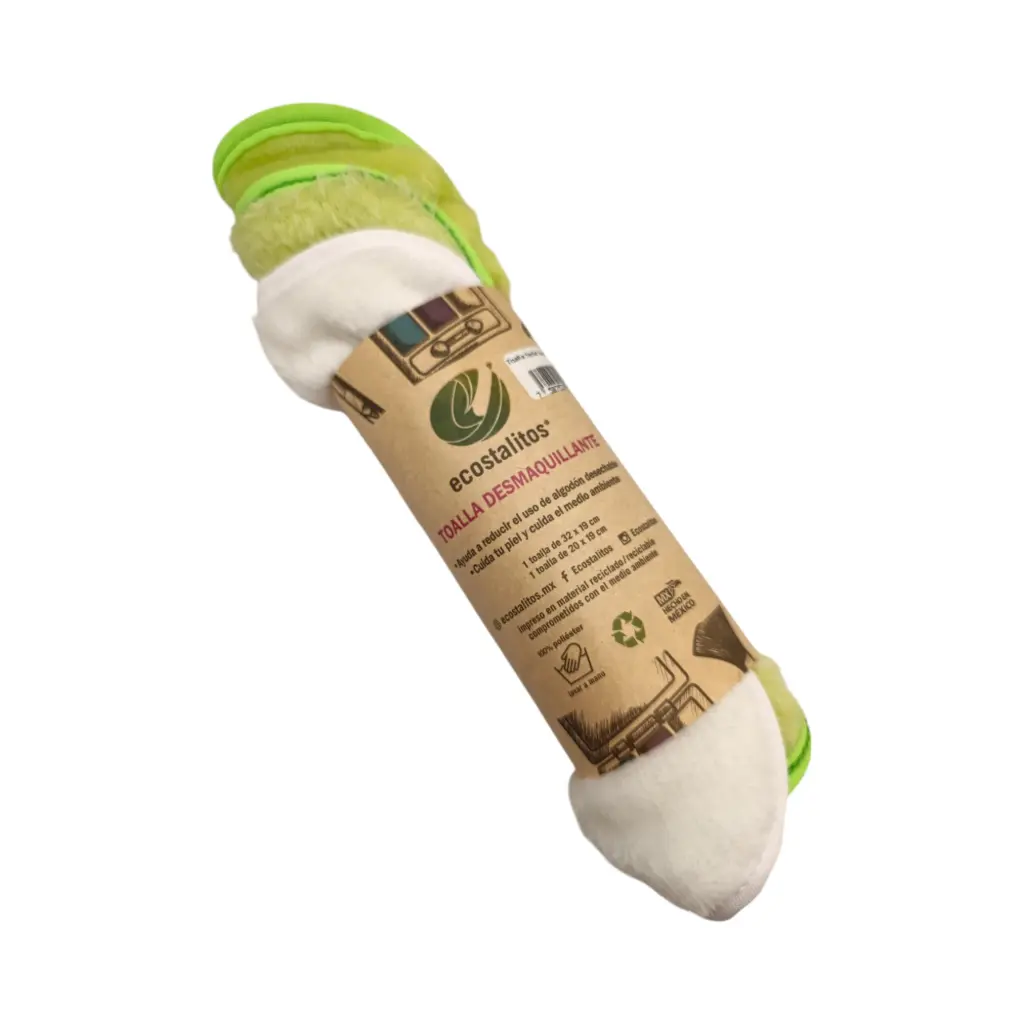 Toalla facial desmaquillante ECOSTALITOS