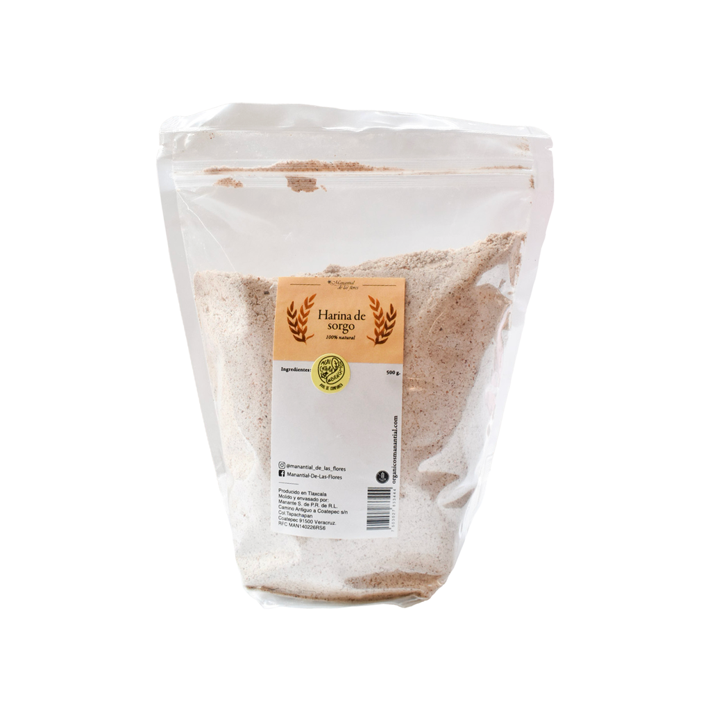 Harina integral de sorgo 500gr MANANTIAL DE LAS FLORES