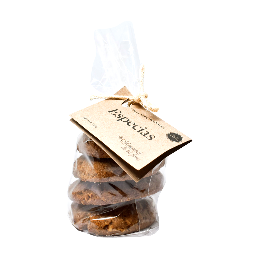 Galletas integrales con especias MANANTIAL DE LAS FLORES