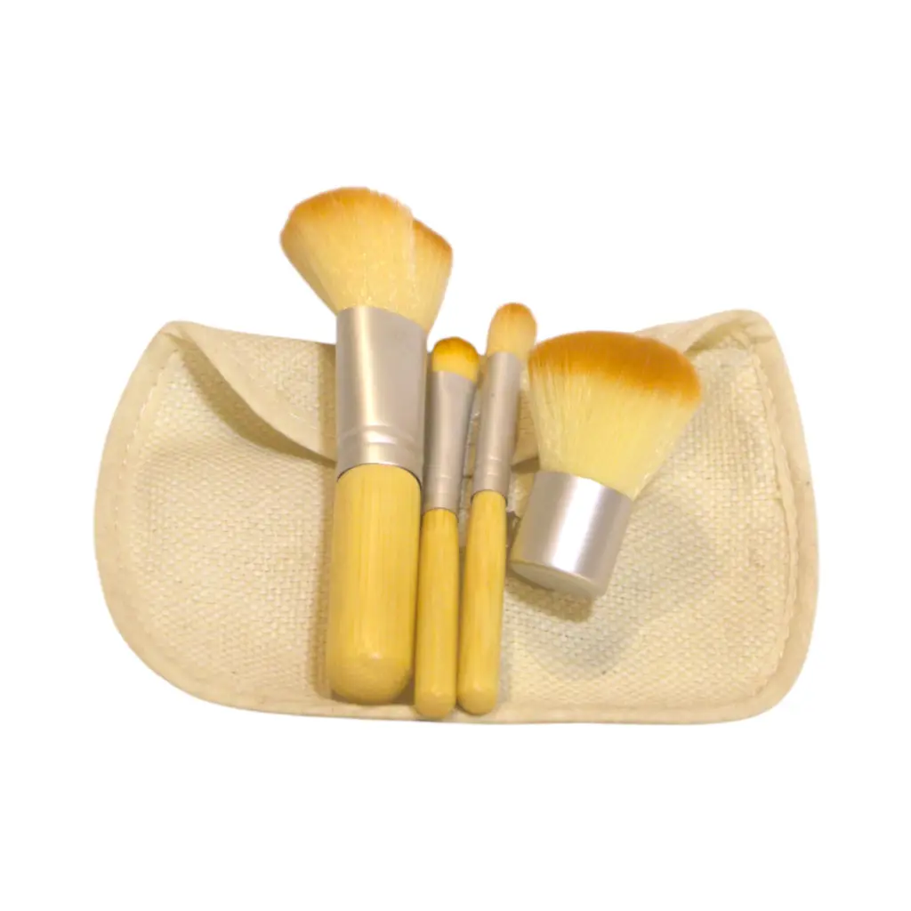 Juego de brochas de bambú CERO PLÁSTICO