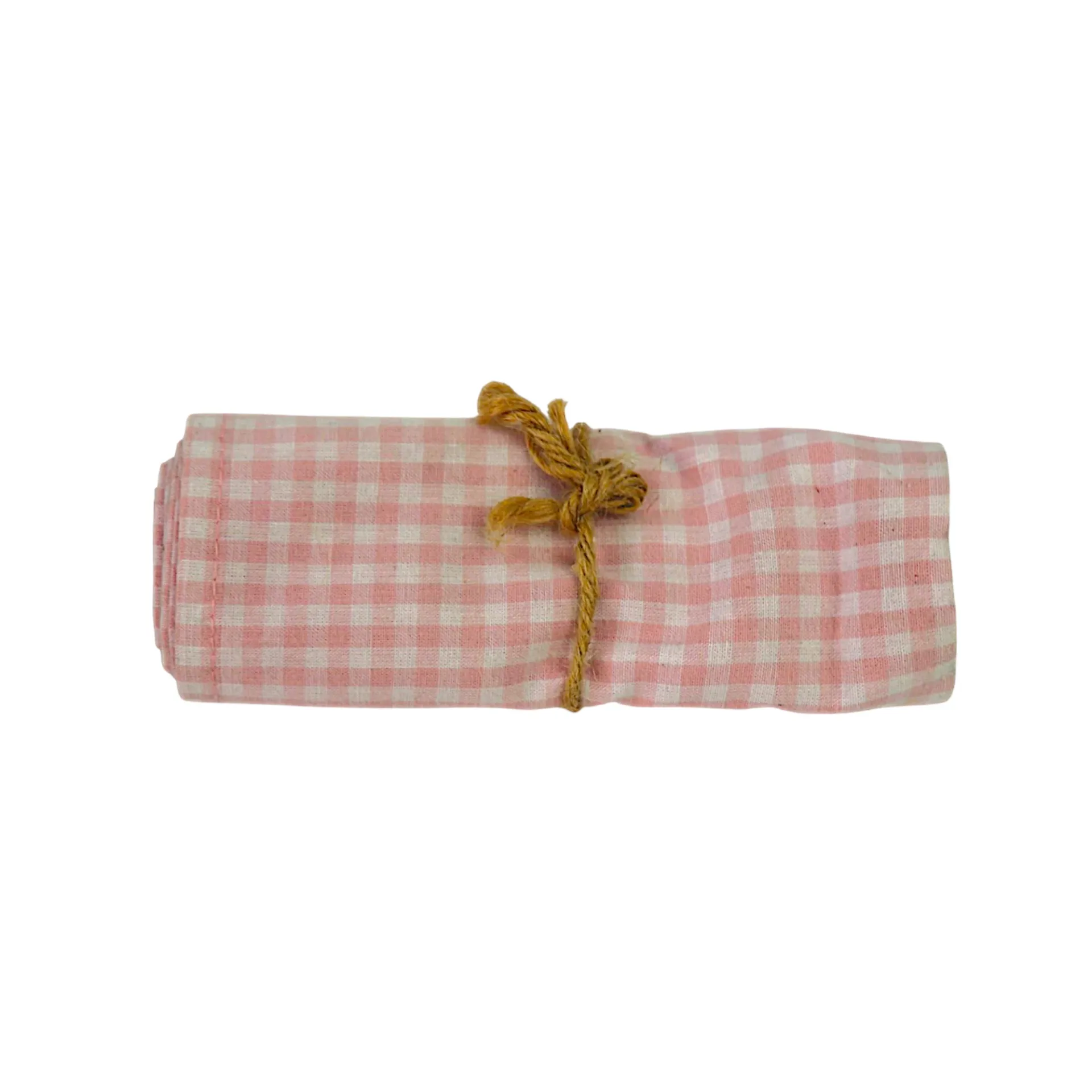 [7509670953959] Servilletas de tela rosa con blanco 3pz LET IT GREEN