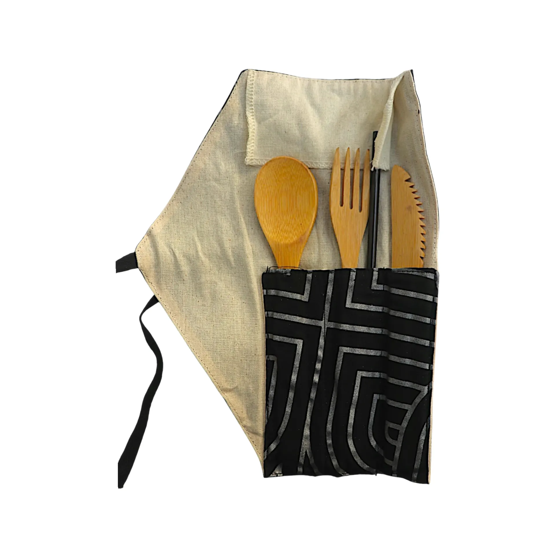 Estuche de cubiertos de madera CERO PLÁSTICO