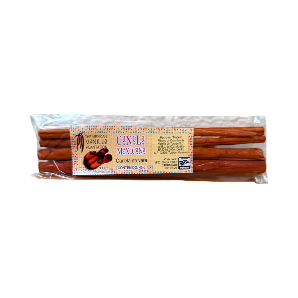 Canela en vara 45gr THE MEXICAN VANILLA