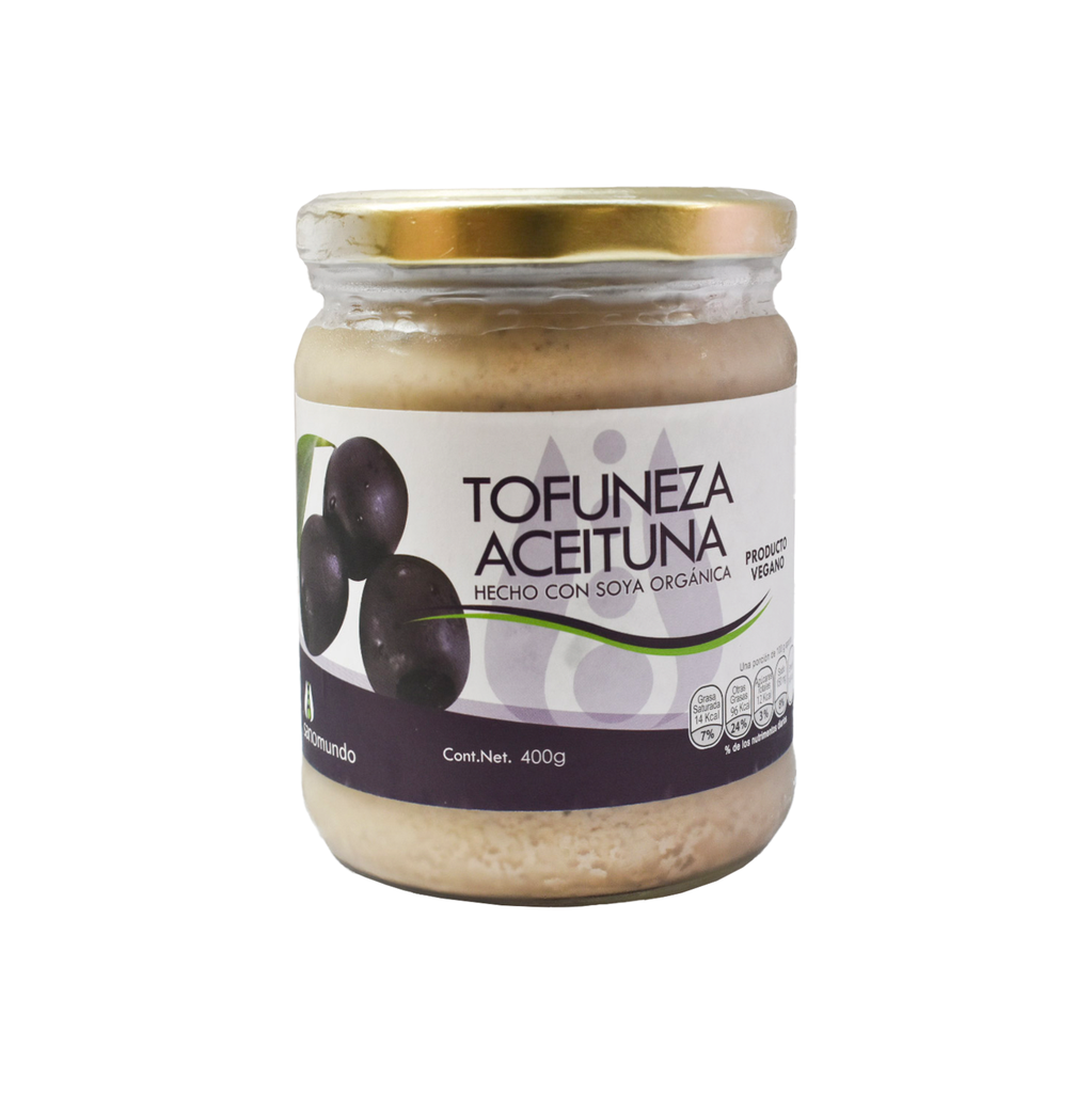 Tofuneza orgánica de aceituna 400gr SANO MUNDO