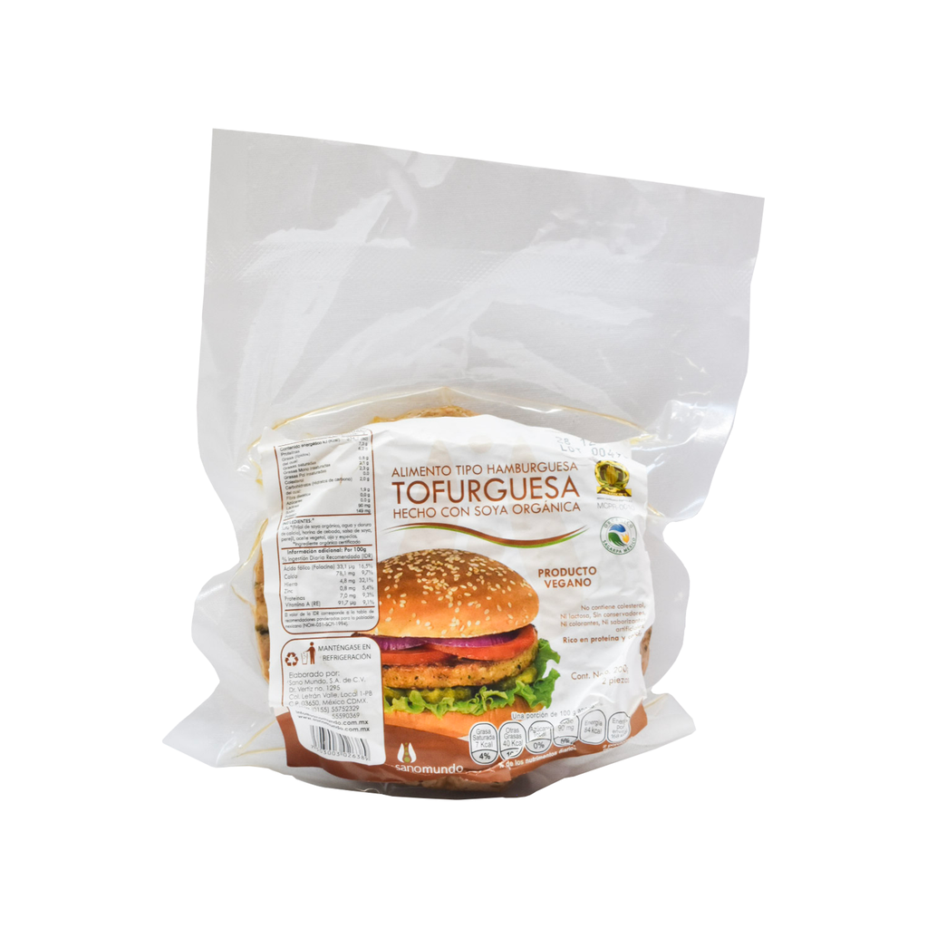 Tofurguesa orgánica 2pz 200gr SANO MUNDO