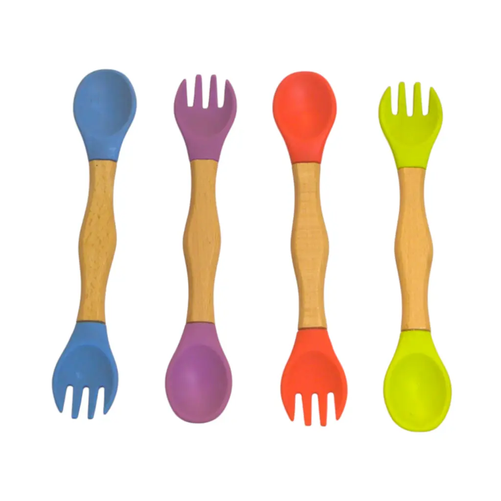 Cubierto para bebé 2 en 1 LET IT GREEN