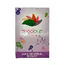 Copa menstrual lila grande ANGEL CUP