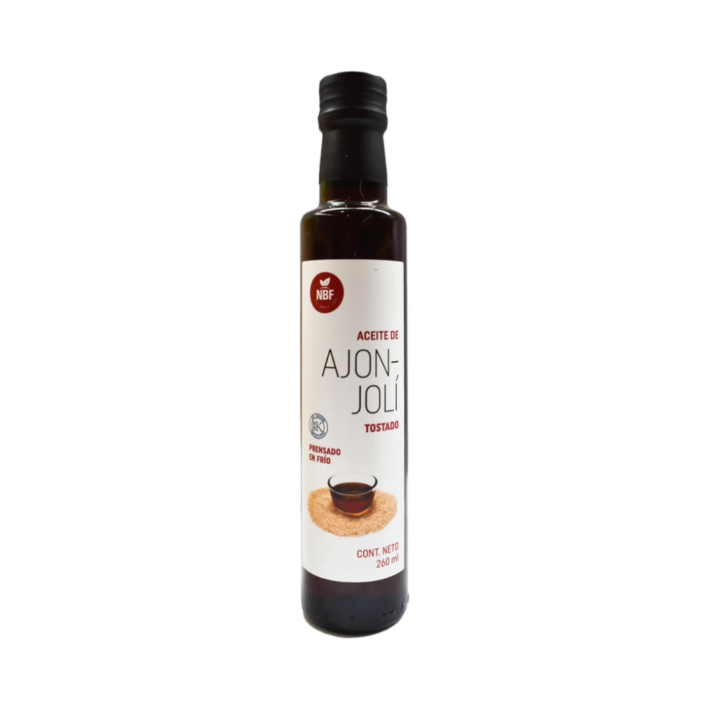 Aceite de ajonjolí tostado 260ml NBF