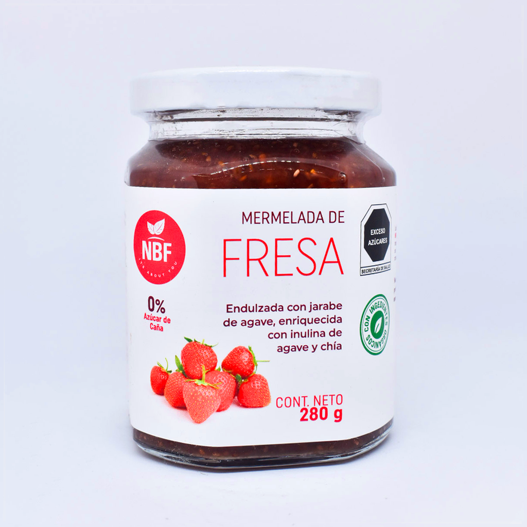 Mermelada de fresa 280gr NBF