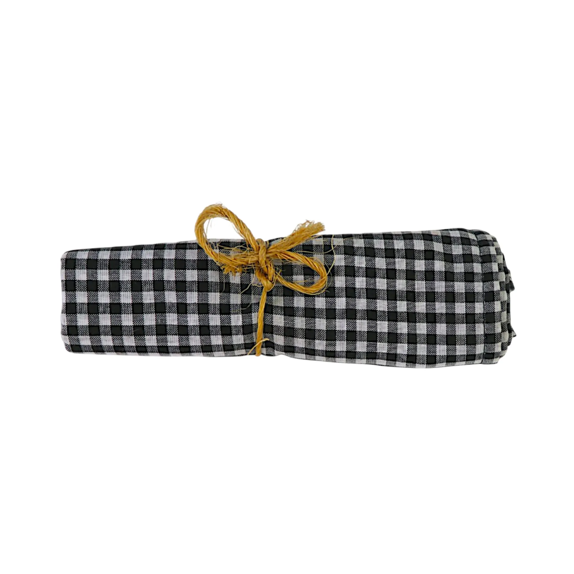 [7507420933978] Servilletas de tela negro y blanco 3pz LET IT GREEN