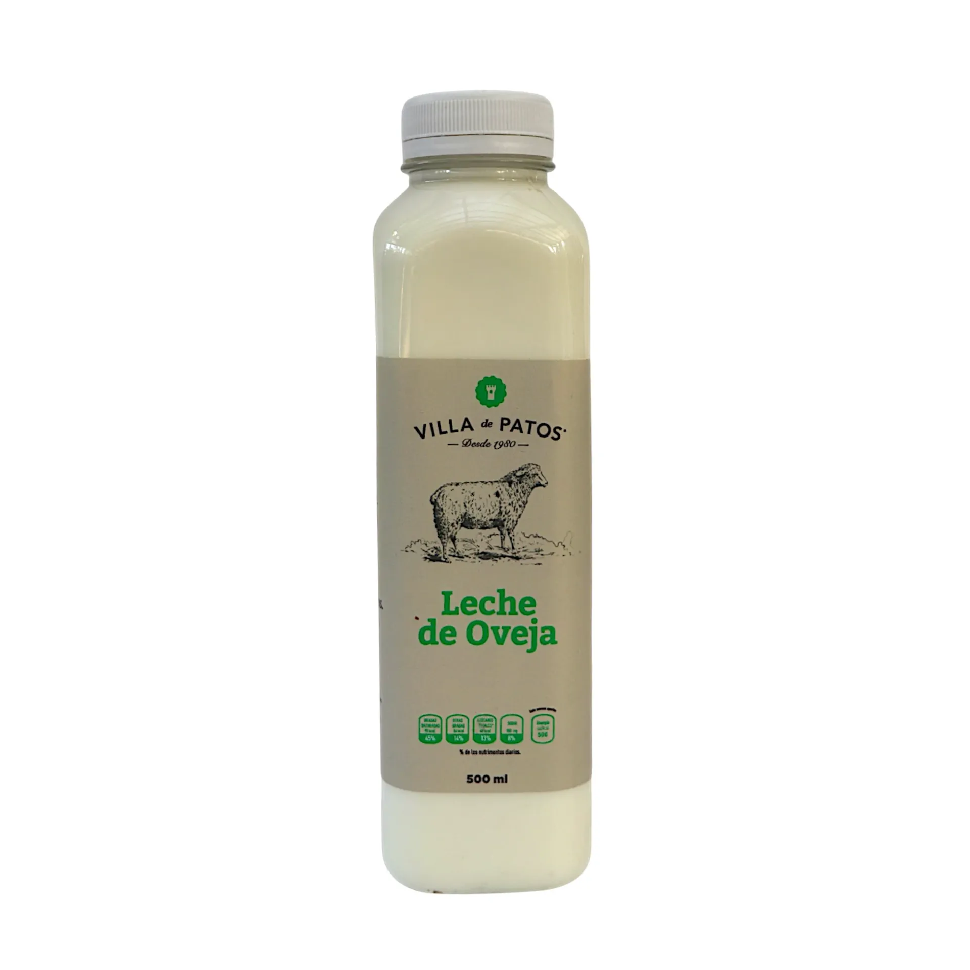 Leche entera de oveja 500ml VILLA DE PATOS