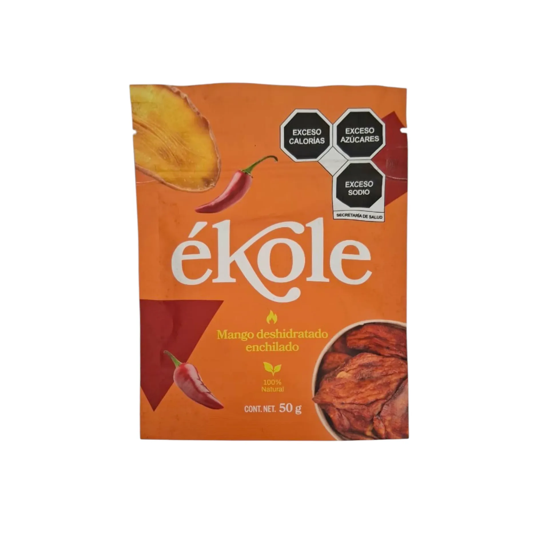 [7503049741192] Mango enchilado deshidratado 50gr ÉKOLE