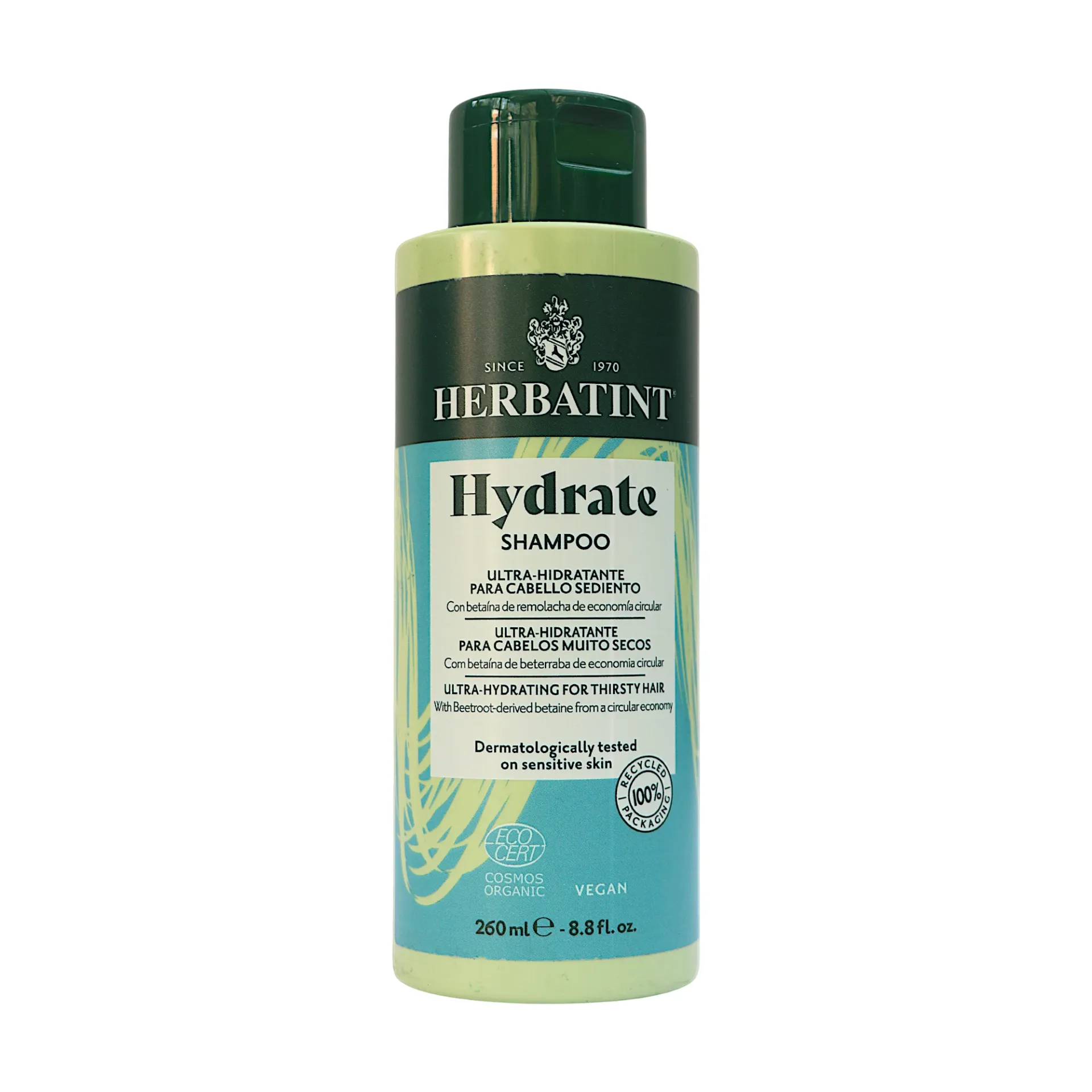 [HSHYD] Shampoo herbal hidratante 260ml HERBATINT