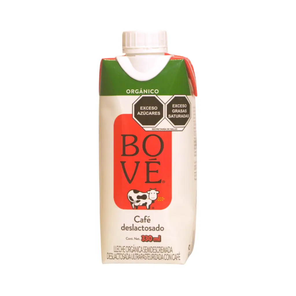 [7501639313538] Leche deslactosada con café 330ml BOVE