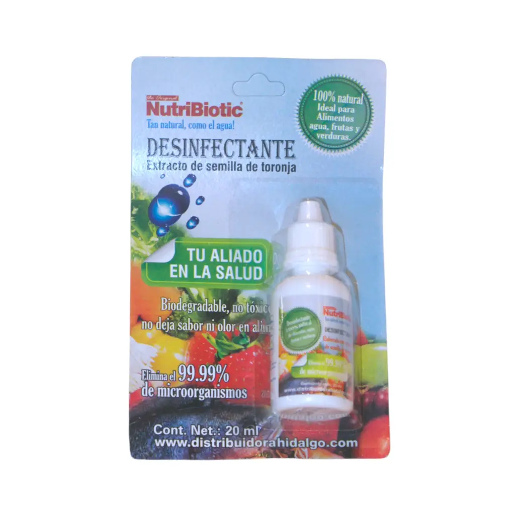 Desinfectante natural en gotas Citricheff 20ml NUTRIBIOTIC