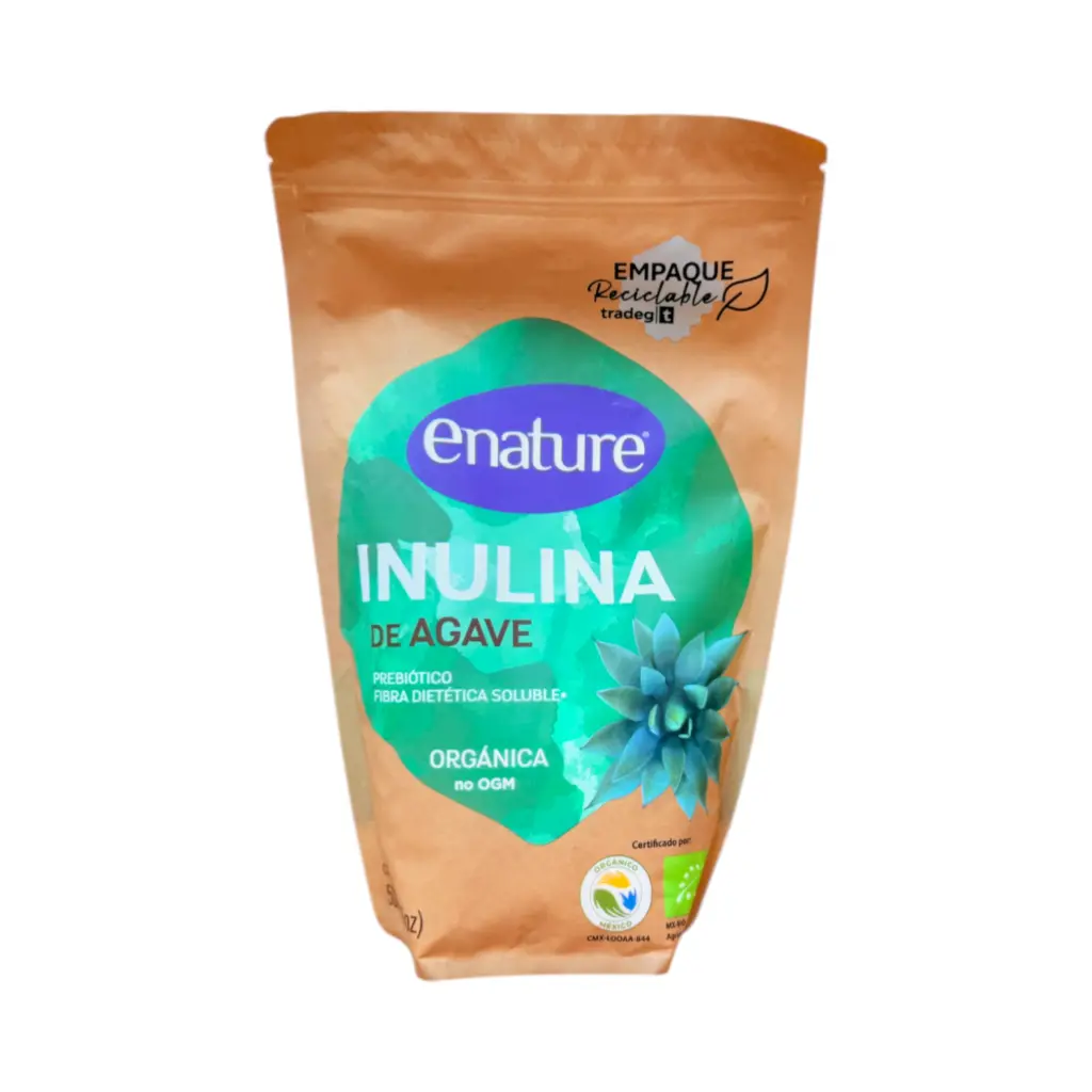 Inulina de agave natural 500gr E-NATURE