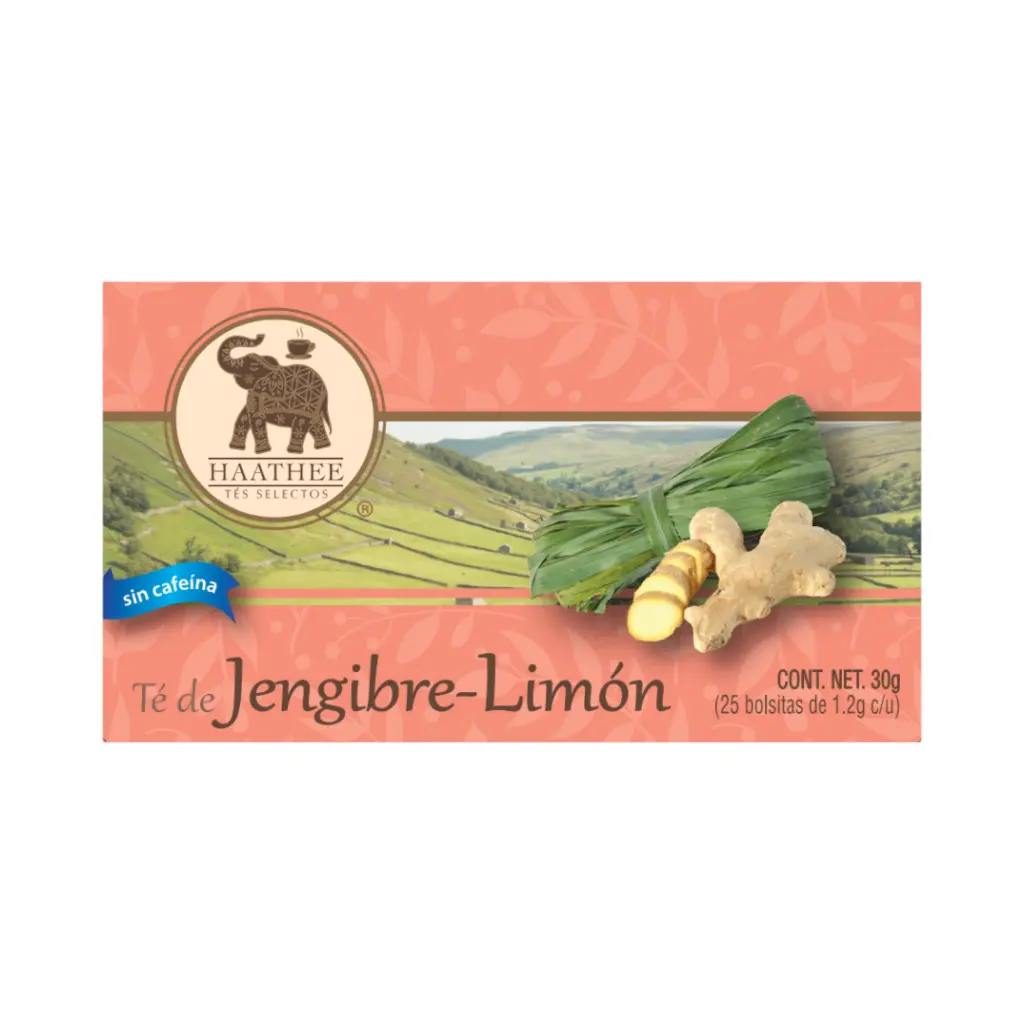 Té de jengibre con limón 30gr HAATHEE