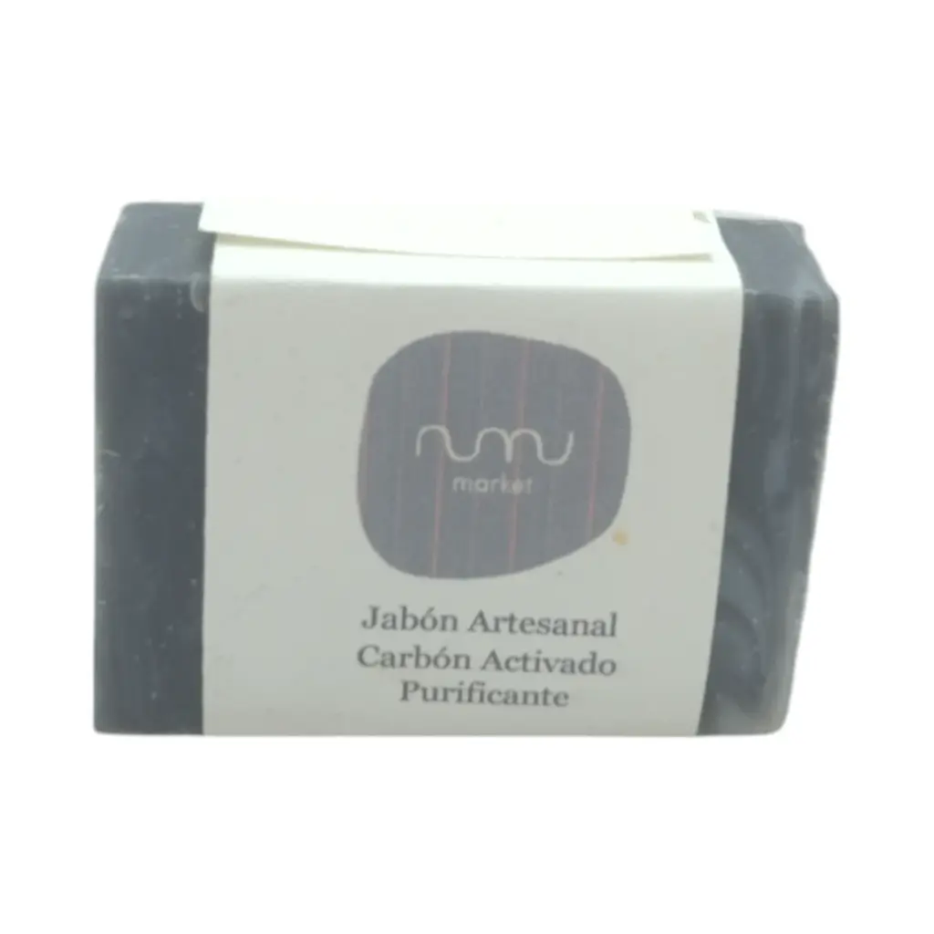 Jabón de carbón activado 100gr ESPUMA DE LUNA