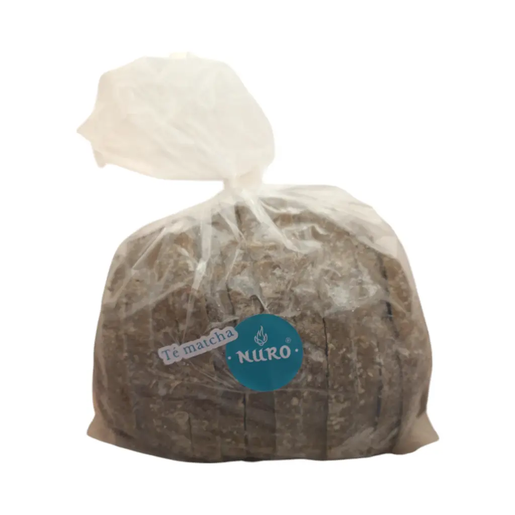 Hogaza campesina rebanada de matcha 500gr NURO
